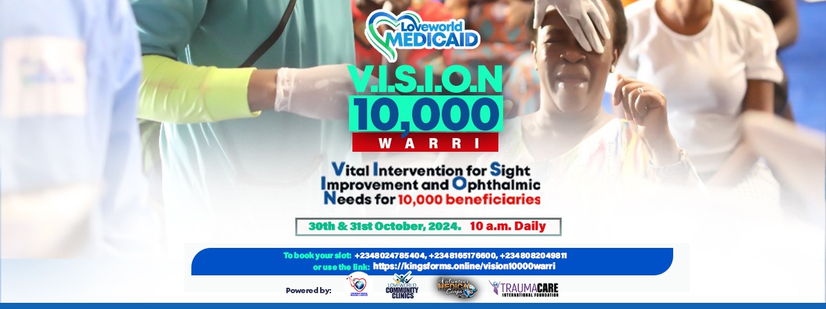 Loveworld Medicaid Warri